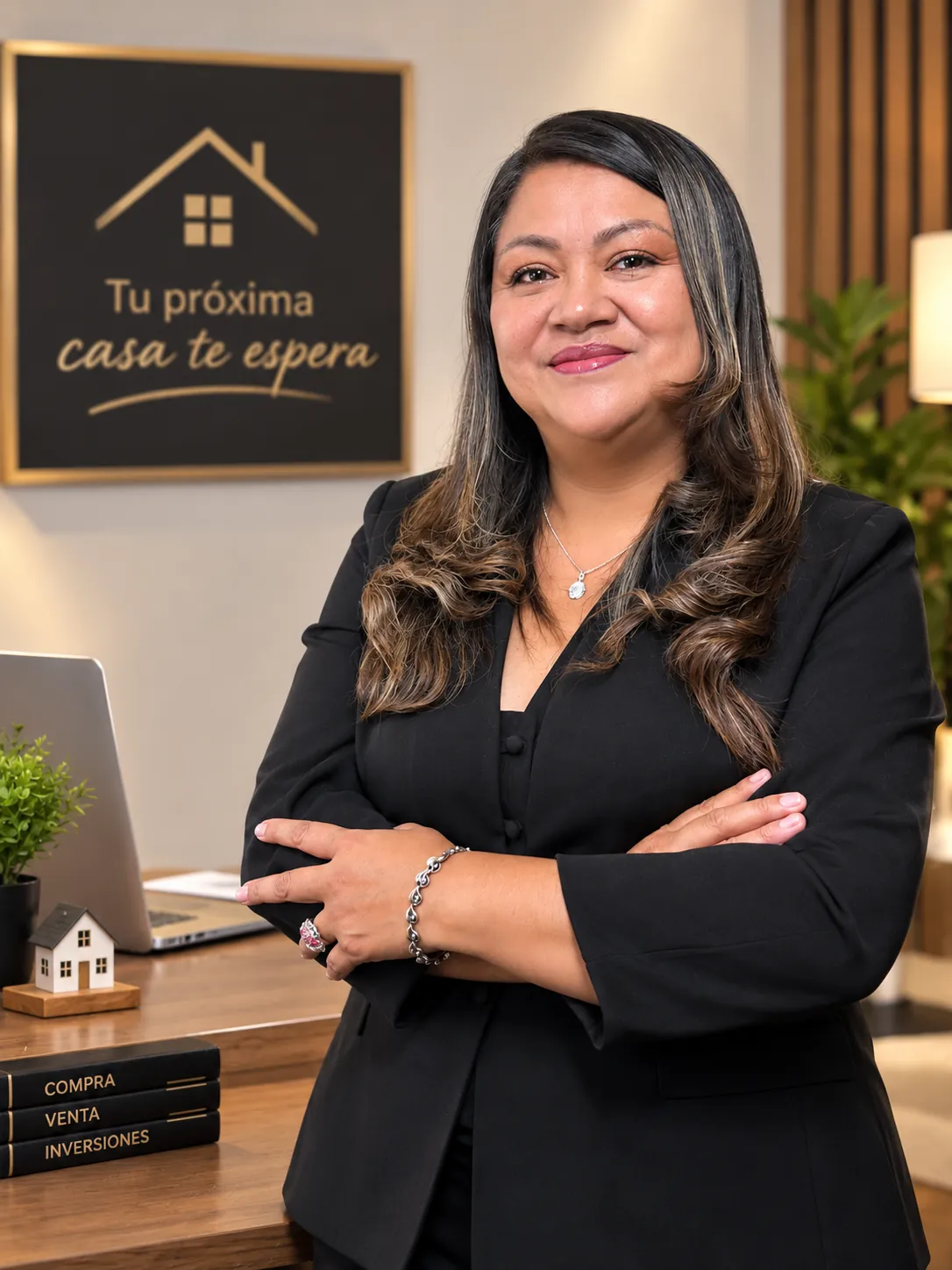 Gloria Tonato, asesora inmobiliaria en Quito